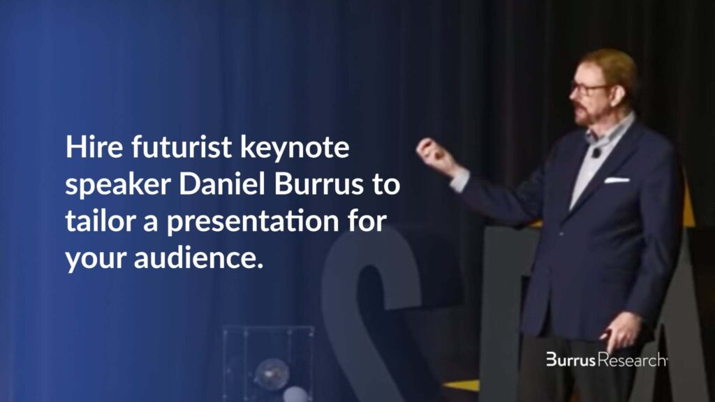 Hire Futurist Keynote Speaker Daniel Burrus To Tailor a Presentation for you Audience | Burrus