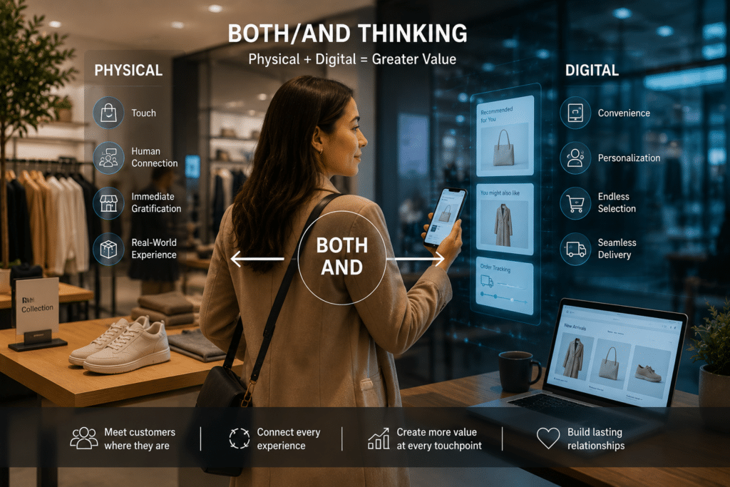 Physical and digital convenience