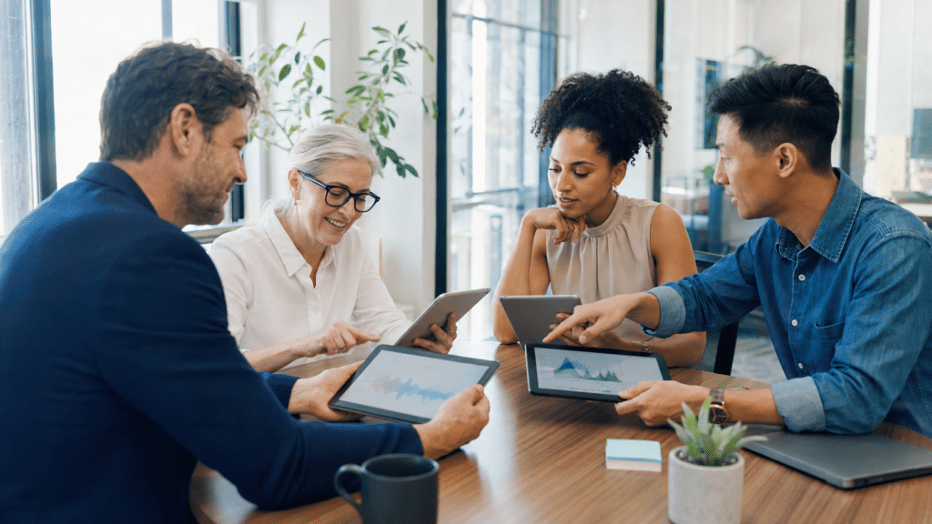 Leaders have foresight at their fingertips
