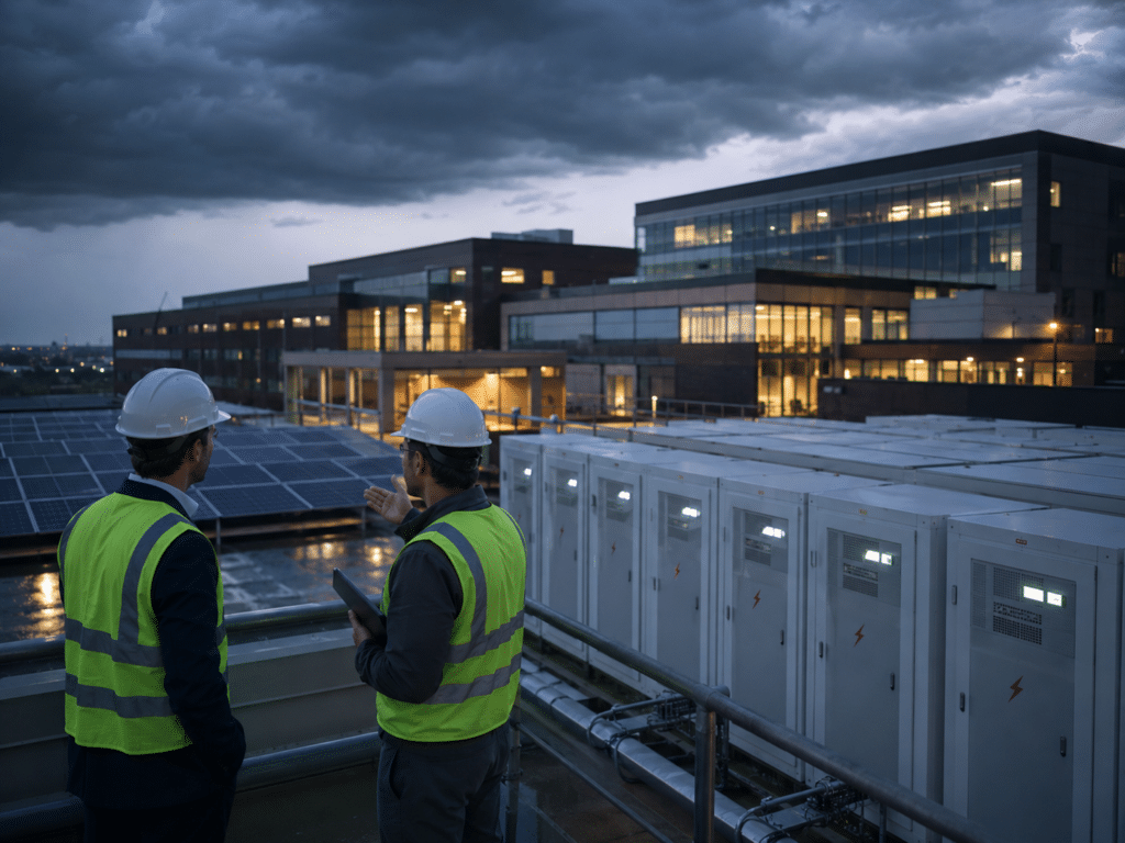 Energy storage is a business advantage